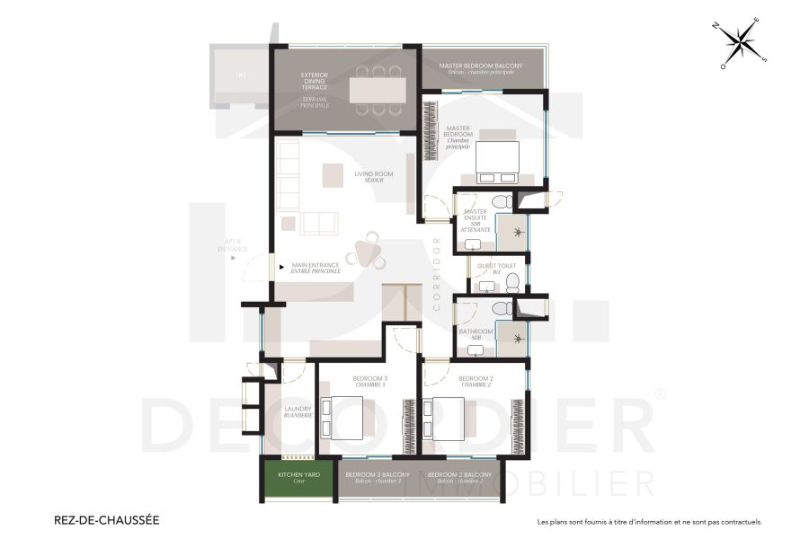 Grand Gaube Appartement 5&nbsp;pièces 126&nbsp;m² Vente