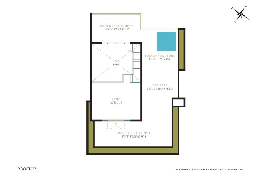 Grand Gaube Penthouse 5&nbsp;pièces 146&nbsp;m² Vente