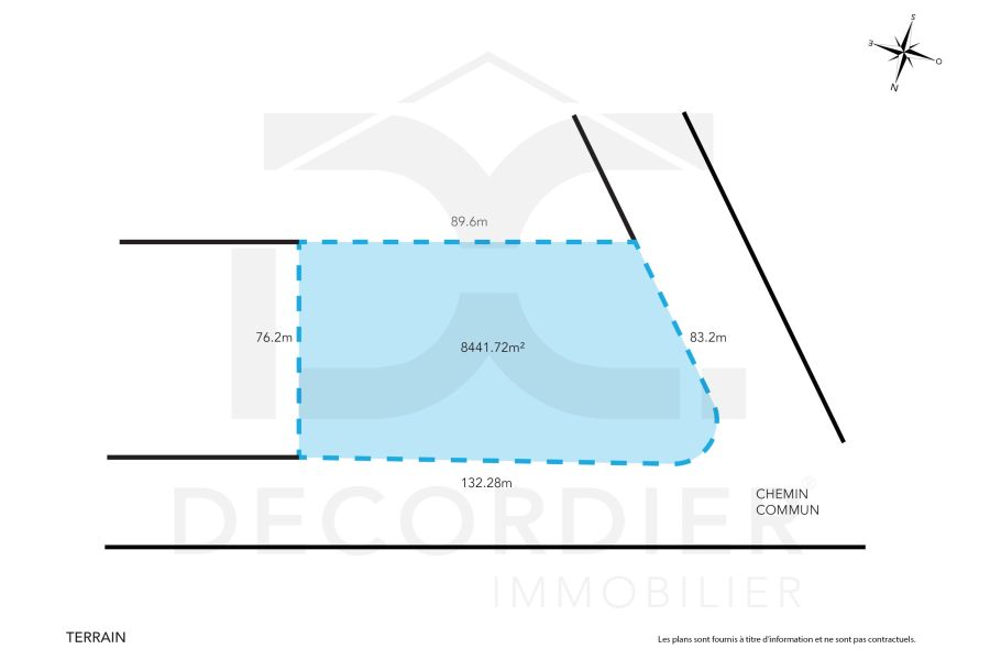 Balaclava Terrain 8329&nbsp;m² Vente