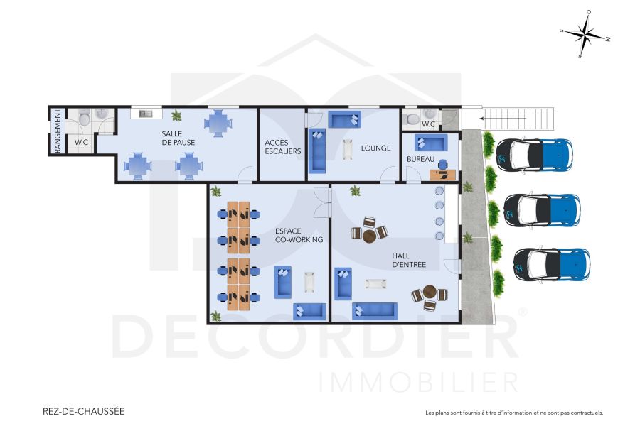 Roches Brunes Activity premises 180&nbsp;m² Rental
