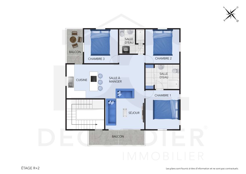 Grand Baie Appartement 4&nbsp;pièces 114&nbsp;m² Vente