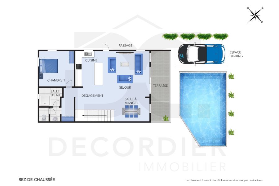 Pereybere Maison 5&nbsp;pièces 154&nbsp;m² Location