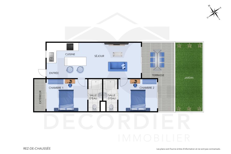 Pereybere Appartement 3&nbsp;pièces 90&nbsp;m² Vente