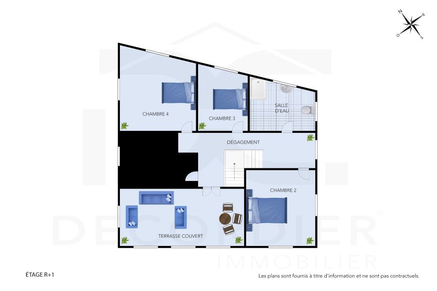 Trou aux Biches Maison 5&nbsp;pièces 186&nbsp;m² Location