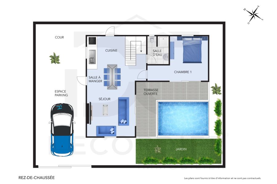 Grand Baie Maison 4&nbsp;pièces 105&nbsp;m² Vente