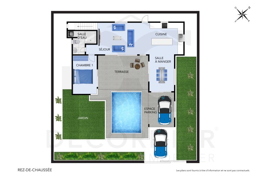 Mont Choisy Maison 6&nbsp;pièces 343&nbsp;m² Location