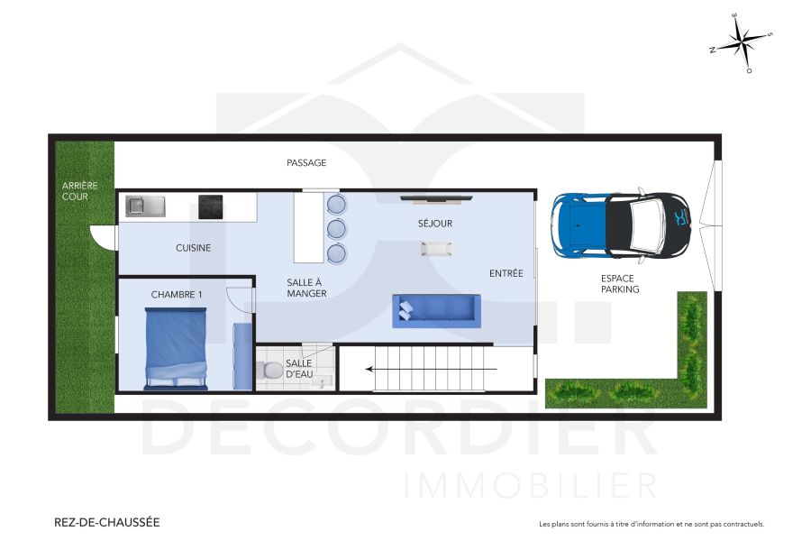 Pereybere Appartement 4&nbsp;pièces 112&nbsp;m² Location