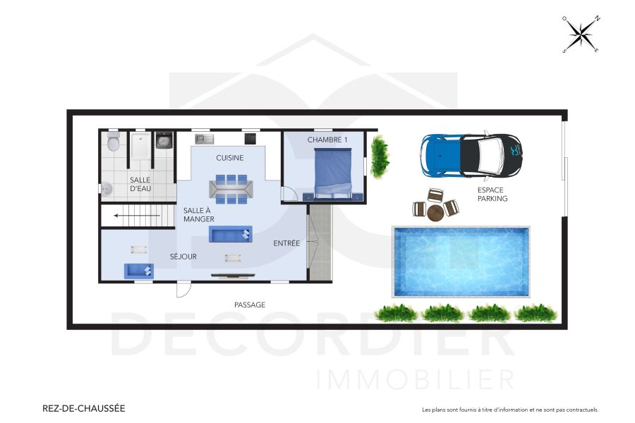 Pereybere Maison 5&nbsp;pièces 143&nbsp;m² Location