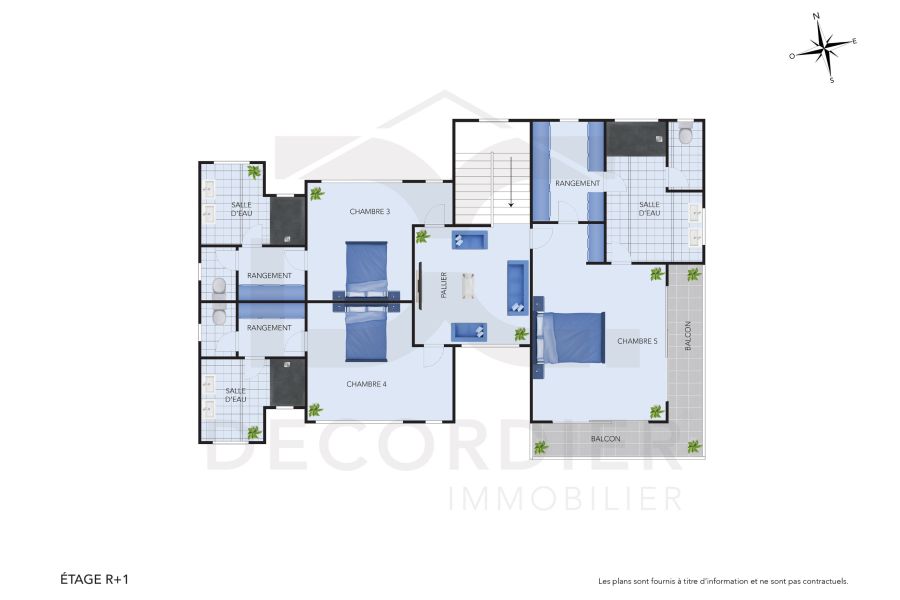 Trou aux Biches Maison 6&nbsp;pièces 317&nbsp;m² Location