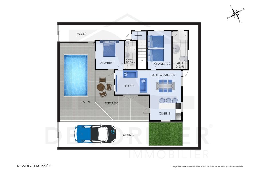 Mont Choisy Maison 10&nbsp;pièces 350&nbsp;m² Vente