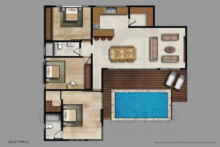 Grand Baie Maison 5&nbsp;pièces 134&nbsp;m² Vente