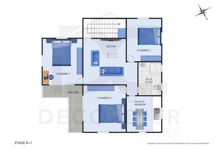 Mont Choisy Maison 6&nbsp;pièces 177&nbsp;m² Location