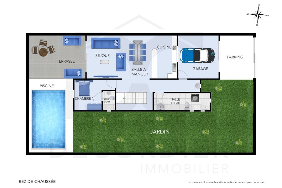 Bain Boeuf Maison 5&nbsp;pièces 250&nbsp;m² Location