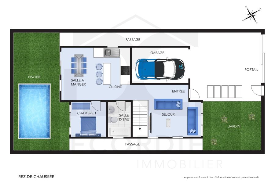 Grand Baie Maison 7&nbsp;pièces 240&nbsp;m² Location