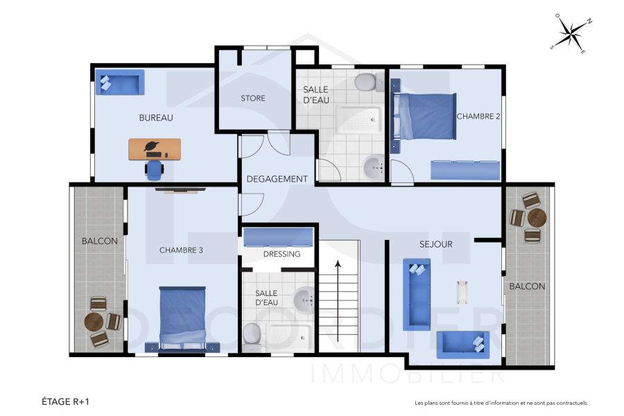 Grand Baie Maison 7&nbsp;pièces 240&nbsp;m² Location