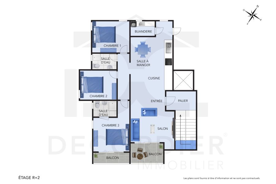 Pereybere Apartment 4&nbsp;rooms 121&nbsp;m² Rental