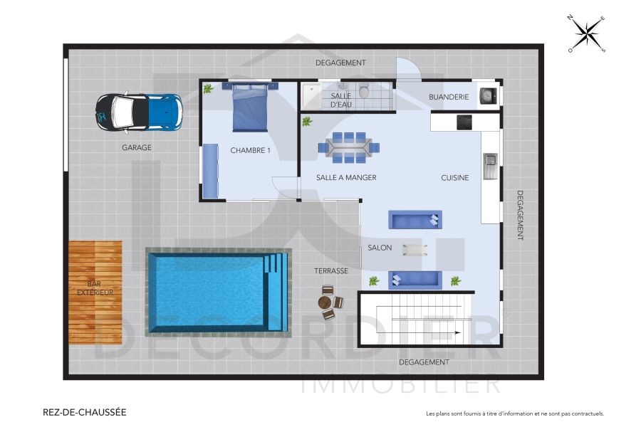 Grand Baie House 5&nbsp;rooms 240&nbsp;m² Rental