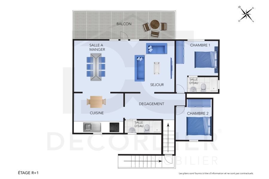 Pereybere Appartement 3&nbsp;pièces 80&nbsp;m² Location
