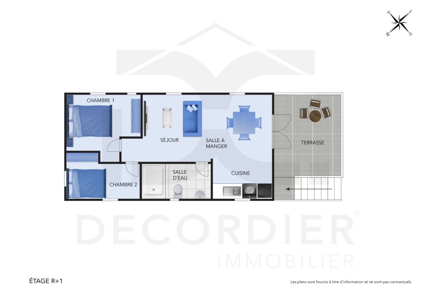 Pereybere Apartment 3&nbsp;rooms 60&nbsp;m² Rental