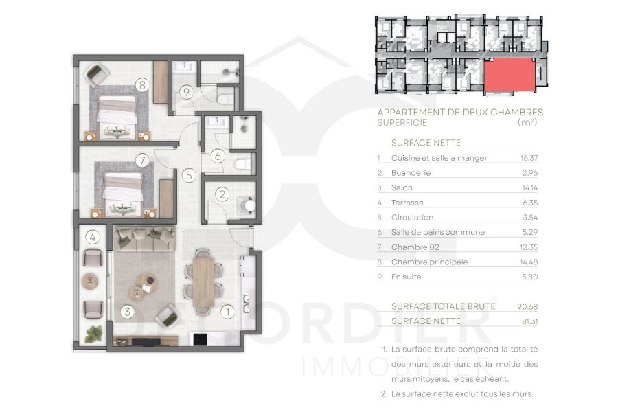 Quatre Bornes Apartment 2&nbsp;rooms 51&nbsp;m² Sale