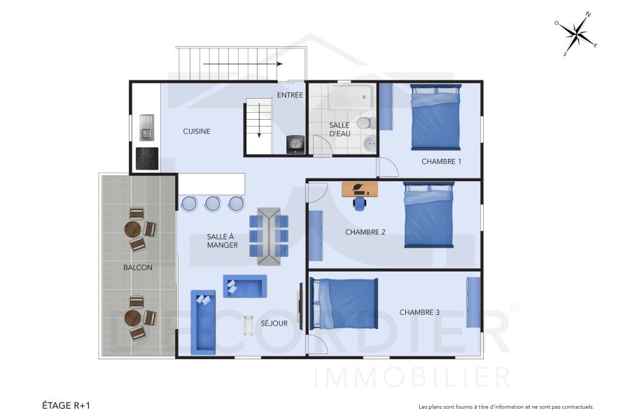 Pereybere Apartment 4&nbsp;rooms 74&nbsp;m² Rental