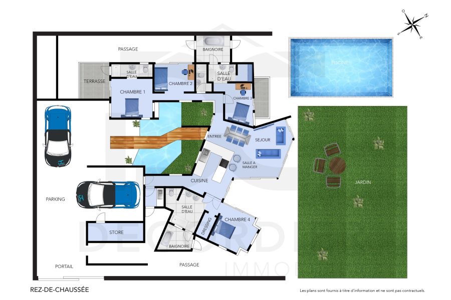 Belle Vue Harel House 5&nbsp;rooms 254&nbsp;m² Rental
