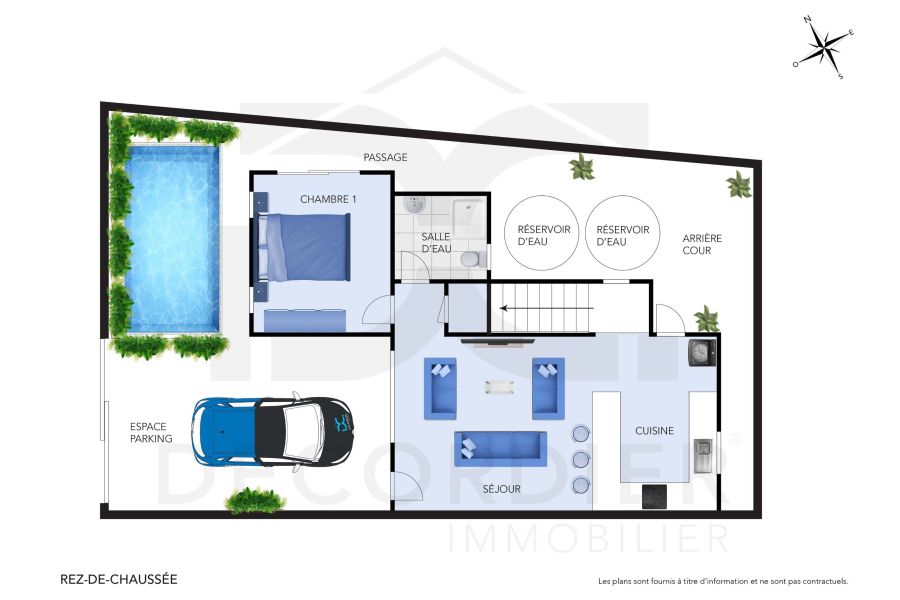 Pereybere House 5&nbsp;rooms 92&nbsp;m² Rental