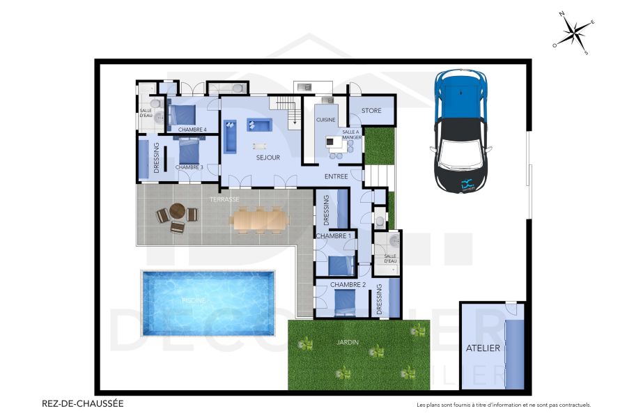 Saint Antoine Maison 8&nbsp;pièces 300&nbsp;m² Location