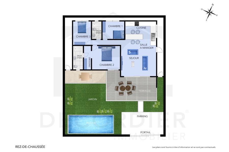Grand Baie House 4&nbsp;rooms 120&nbsp;m² Rental