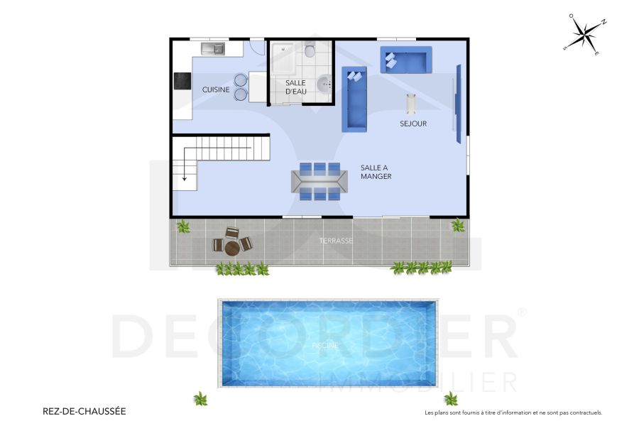 Pointe aux Canonniers Maison 4&nbsp;pièces 92&nbsp;m² Location