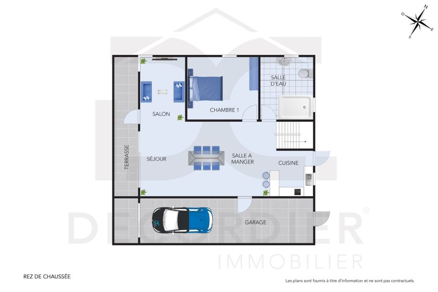 Mont Choisy Maison 6&nbsp;pièces 290&nbsp;m² Location