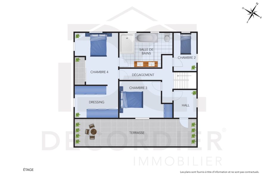 Mont Choisy Maison 6&nbsp;pièces 290&nbsp;m² Location