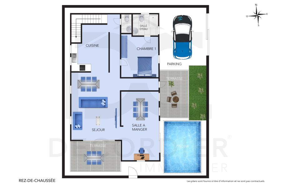 Trou aux Biches Maison 7&nbsp;pièces 250&nbsp;m² Vente