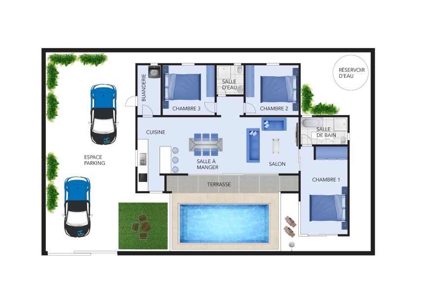 Calodyne Maison 4&nbsp;pièces 120&nbsp;m² Location