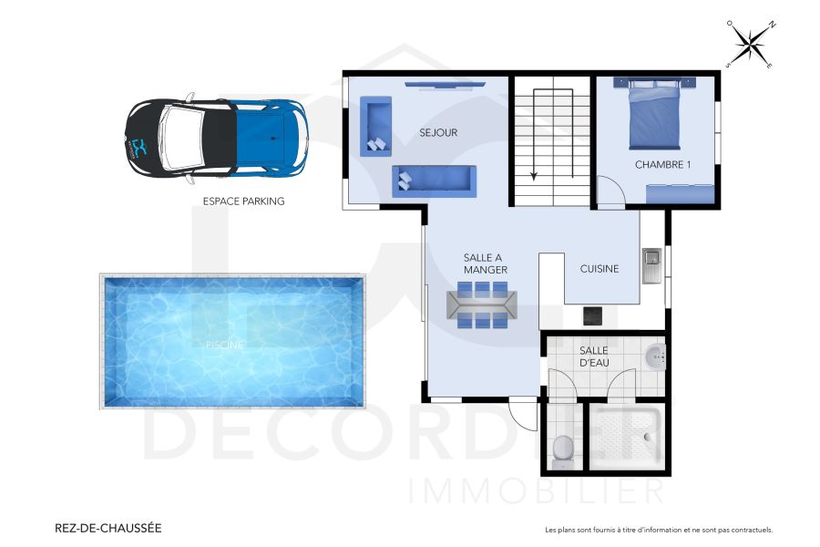 Trou aux Biches House 5&nbsp;rooms 137&nbsp;m² Rental