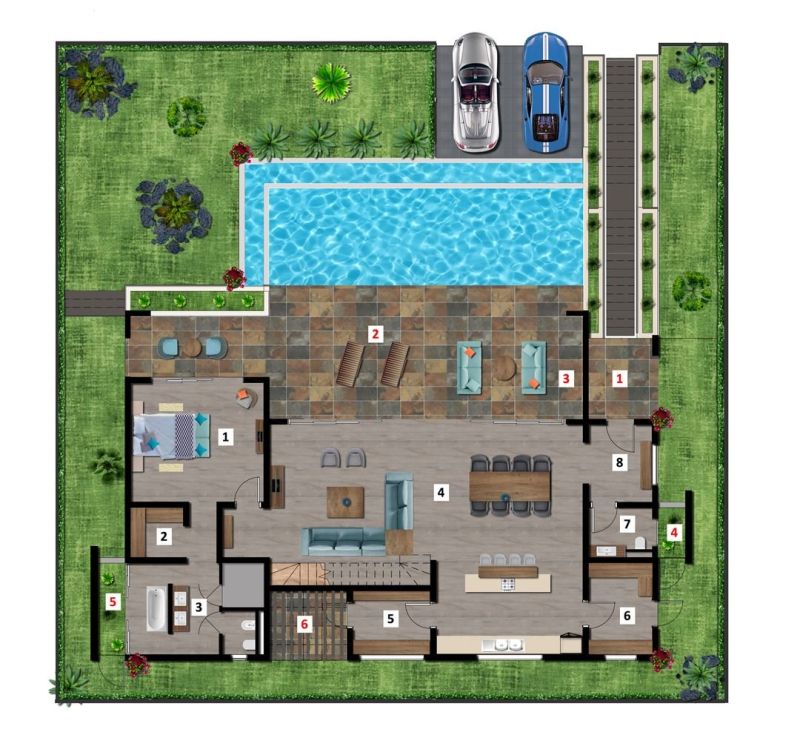 Grand Baie House 4&nbsp;rooms 512.63&nbsp;m² Sale