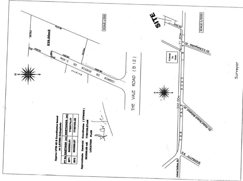 The Vale Land 539&nbsp;m² Sale