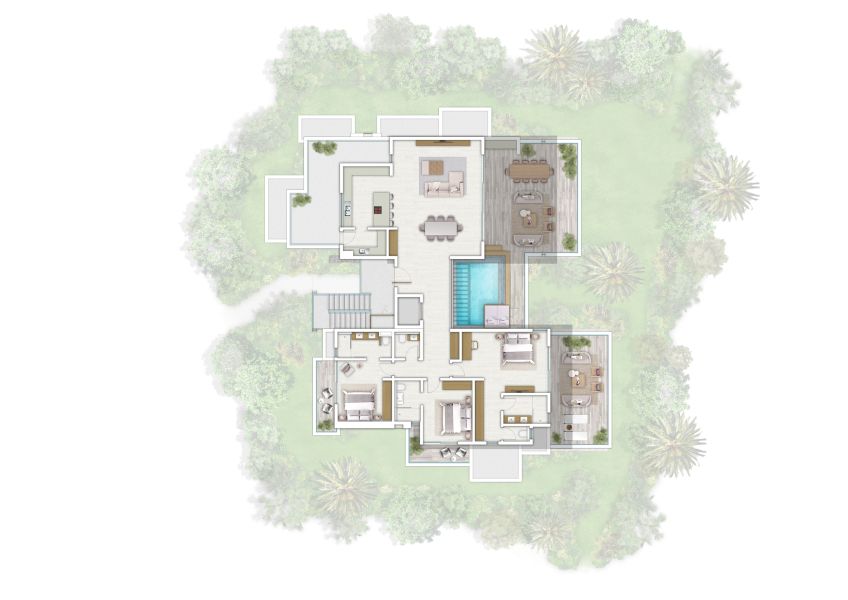 Beau Champ Penthouse 4&nbsp;pièces 299.5&nbsp;m² Vente
