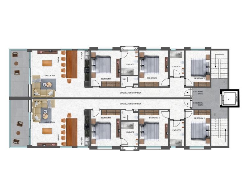 Pereybere Appartement 4&nbsp;pièces 154&nbsp;m² Vente
