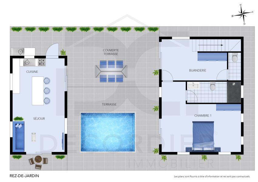 Grand Baie Maison 4&nbsp;pièces 142&nbsp;m² Vente