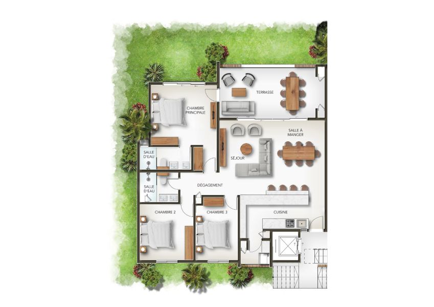 Pointe aux Piments Apartment 4&nbsp;rooms 170&nbsp;m² Sale