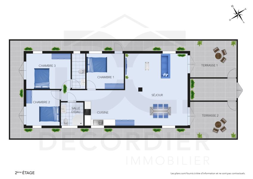 Mont Choisy Appartement 4&nbsp;pièces 199&nbsp;m² Vente