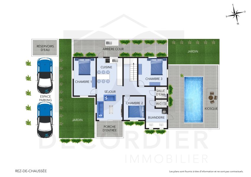 Calodyne Maison 4&nbsp;pièces 125&nbsp;m² Location