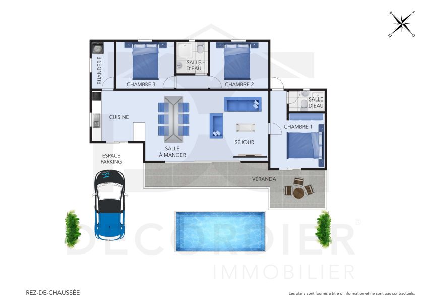 Grand Baie Maison 4&nbsp;pièces 110&nbsp;m² Vente
