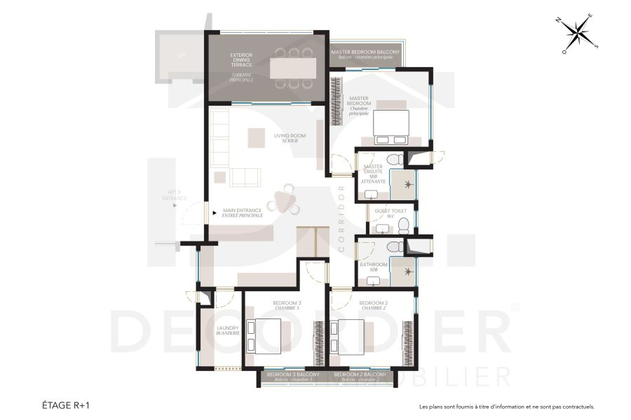 Grand Gaube Appartement 5&nbsp;pièces 126&nbsp;m² Vente