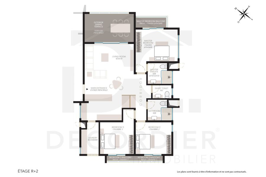 Grand Gaube Penthouse 5&nbsp;pièces 146&nbsp;m² Vente