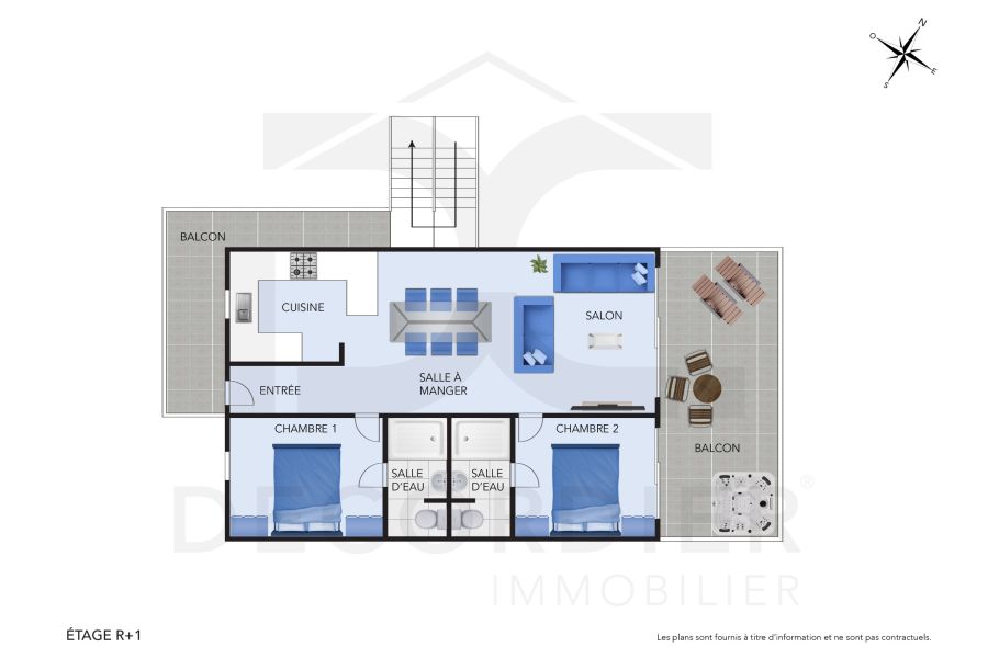 Bain Boeuf Apartment 3&nbsp;rooms 125&nbsp;m² Rental