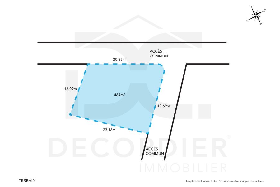 The Vale Terrain 464&nbsp;m² Vente