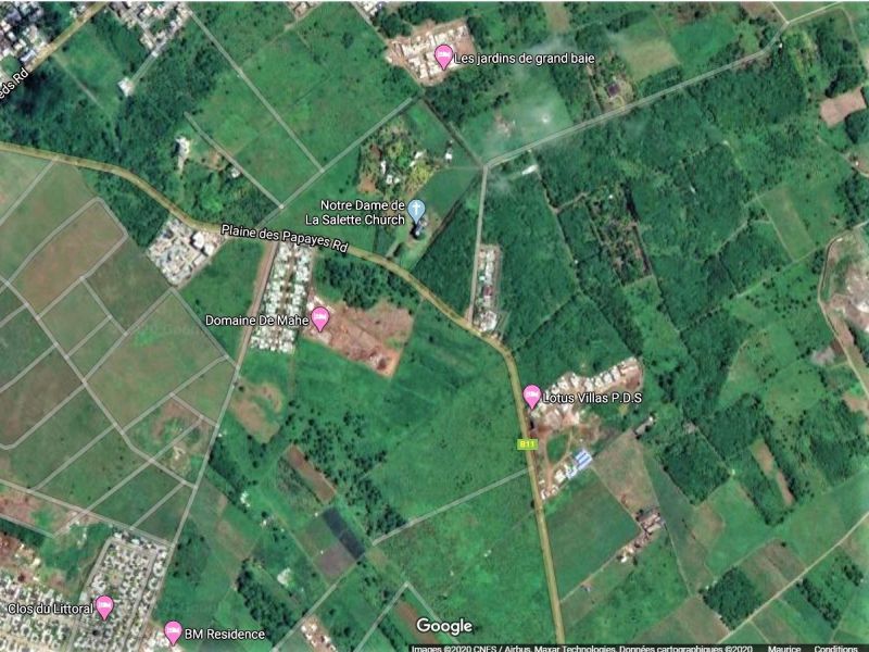 land for sale on Grand Baie Grand Baie Land 1.48 ha Sale