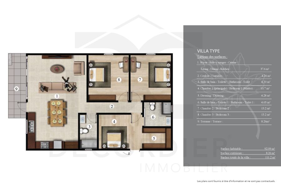 Pereybere House 4&nbsp;rooms 111&nbsp;m² Sale